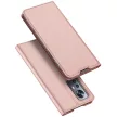 Dux Ducis Skin Pro Xiaomi Redmi 12 oldalra nyíló tok, rózsaszín
