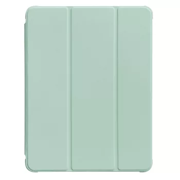   Stand Tablet Case Smart Cover case iPad Air 2020/2022 oldalra nyíló okos tok, érintőceruza tartóval, zöld