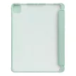 Stand Tablet Case Smart Cover case iPad Air 2020/2022 oldalra nyíló okos tok, érintőceruza tartóval, zöld