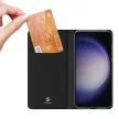 Dux Ducis Skin Pro Samsung Galaxy S23 FE oldalra nyíló tok, fekete