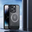 Dux Ducis Aimo Mag iPhone 15 Pro MagSafe hátlap, tok, fekete