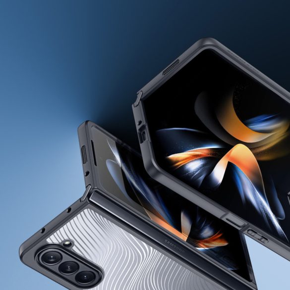 Dux Ducis Aimo Mag Samsung Galaxy Z Fold 5 MagSafe kompatibilis hátlap, tok, fekete