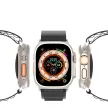 Dux Ducis Buckle óraszíj Apple Watch 1/2/3/4/5/6/7/8/9/SE/Ultra, 38/40/41mm óraszíj, fekete