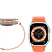 Dux Ducis Buckle óraszíj Apple Watch 1/2/3/4/5/6/7/8/9/SE/Ultra, 38/40/41mm óraszíj, narancssárga