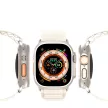 Dux Ducis Buckle óraszíj Apple Watch 1/2/3/4/5/6/7/8/9/SE/Ultra, 38/40/41mm óraszíj, fehér