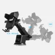 Telescopic Car Mount Phone Holder autós telefontartó, műszerfalra, szélvédőre, fekete