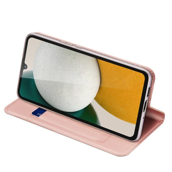 Dux Ducis Skin Pro Samsung Galaxy A34 5G oldalra nyíló tok, rózsaszín