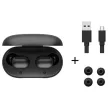 Xiaomi Haylou TWS GT1 (2022) Bluetooth 5.2 headset, fülhallgató, töltő tokkal, fekete