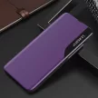 Eco Leather View Case Xiaomi Redmi Note 10/Note 10S oldalra nyíló tok, lila