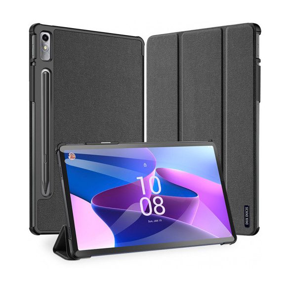 Dux Ducis Domo Series Lenovo Tab P11 Pro 11.2" (2022) oldalra nyíló smart tok, fekete
