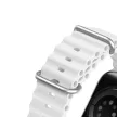 Dux Ducis óraszíj Apple Watch 2/3/4/5/6/7/8/9/SE, 38/40/41mm óraszíj, fehér