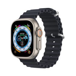   Dux Ducis Strap Apple Watch 2/3/4/5/6/7/8/9/SE, 42/44/45mm óraszíj, szürke