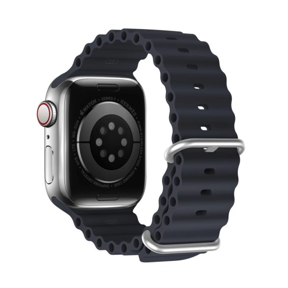 Dux Ducis Strap Apple Watch 2/3/4/5/6/7/8/9/SE, 42/44/45mm óraszíj, szürke