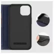 Dux Ducis Skin X2 iPhone 14 oldalra nyíló tok sötétkék