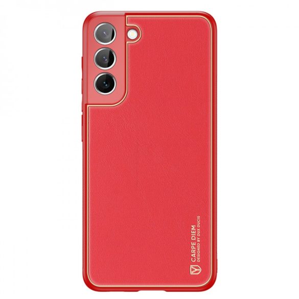 Dux Ducis Yolo Samsung Galaxy S22 hátlap, tok, piros