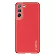 Dux Ducis Yolo Samsung Galaxy S22 Ultra hátlap, tok, piros