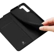 Dux Ducis Skin Pro Samsung Galaxy S22 Plus oldalra nyíló tok, fekete
