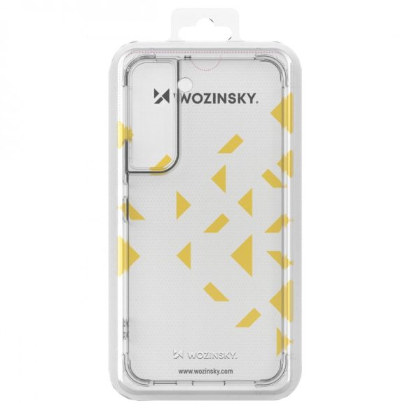 Wozinsky Anti-Shock Samsung Galaxy S22 ütésálló, szilikon hátlap, tok, átlátszó