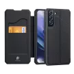 Dux Ducis Skin X Samsung Galaxy S22 Plus oldalra nyíló tok, fekete