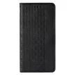 Magnet Strap Case Samsung Galaxy S22 Plus oldalra nyíló tok, fekete