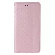 Magnet Strap Case Samsung Galaxy S22 Plus oldalra nyíló tok, rózsaszín