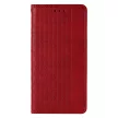 Magnet Strap Case Samsung Galaxy S22 Plus oldalra nyíló tok, piros