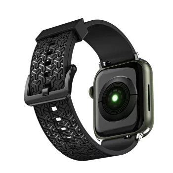   Watch óraszíj Y óraszíj Apple Watch 7/SE, 38/40/41mm óraszíj, fekete