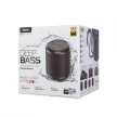 Remax RB-M56-BK Warriors Bluetooth 5.0, Speaker, LED világítás, hordozható hangszóró, cseppálló, 10W, 1500mAh, fekete