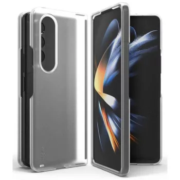   Ringke Slim Samsung Galaxy Z Fold 4 hátlap, tok, matt átlátszó hátlap, tok, átlátszó