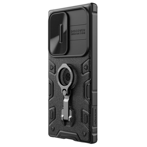 Nillkin CamShield Armor Pro Magnetic Case Samsung Galaxy S23 Ultra ütésálló hátlap, tok, fekete