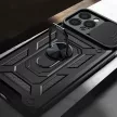 Hybrid Armor Camshield Case iPhone 14 Plus ütésálló hátlap, tok, fekete