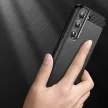 Carbon Case Flexible Samsung Galaxy S23 Plus hátlap, tok, fekete