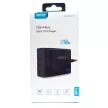 Choetech Multi-Charge PD 60W, 1xUSB-C, 3xUSB-A töltőállomás, hálózati töltő adapter, fekete