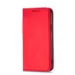 Magnet Card Case Samsung Galaxy S23 Ultra oldalra nyíló hátlap, tok, piros