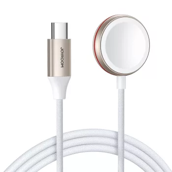   Joyroom S-IW011 Apple Watch USB-C mágneses töltő, 1.2m, fehér