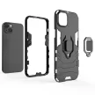 Armor Ring iPhone 14 Pro ütésálló hátlap, tok, fekete