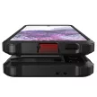 Hybrid Armor Tough Rugged Samsung Galaxy S23 Ultra ütésálló hátlap, tok, fekete