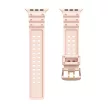 Triple Protection Strap Apple Watch 1/2/3/4/5/6/7/8/9/SE/Ultra, 42/44/45/49mm óraszíj, rózsaszín