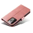Smart Elegant iPhone 15 Pro oldalra nyíló tok, rózsaszín