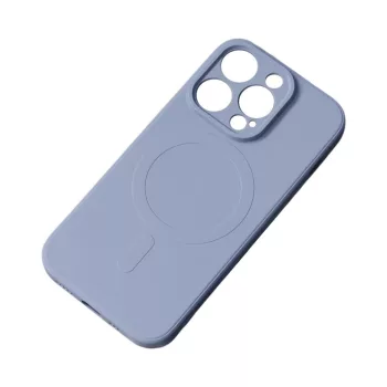   MagSafe Silicone Case iPhone 15 Pro MagSafe hátlap, tok, szürke