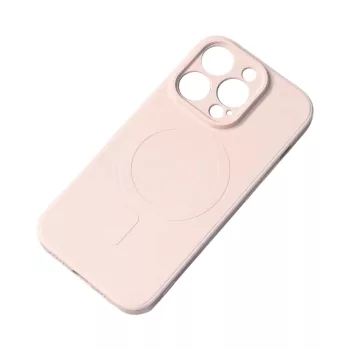   MagSafe Silicone Case iPhone 15 Pro MagSafe hátlap, tok, krém
