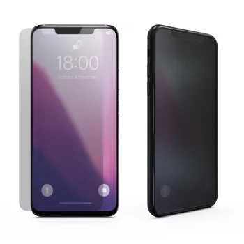   Wozinsky Privacy Glass iPhone 15 betekintés védett edzett üvegfólia (tempered glass) 9H keménységű, fekete