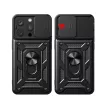 Hybrid Armor Camshield Case iPhone 15 Pro Max ütésálló hátlap, tok, fekete