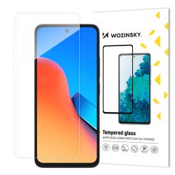   Wozinsky Xiaomi Redmi 12 kijelzővédő edzett üvegfólia (tempered glass) 9H keménységű (nem teljes kijelzős 2D sík üvegfólia), átlátszó