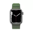 Alpine óraszíj Apple Watch 1/2/3/4/5/6/7/8/SE/SE2/Ultra, 42/44/45/49mm óraszíj, sötétzöld