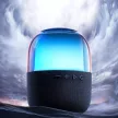 Joyroom JR-ML05 RGB Bluetooth 5.3, Speaker, LED világítású hordozható hangszóró, 8W, 1500mAh fekete