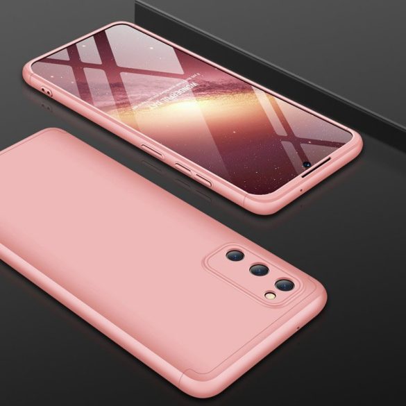 Full Body Case 360 Samsung Galaxy A41 hátlap, tok, rózsaszín