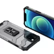 Crystal Ring Kickstand iPhone 13 kitámasztható ütésálló hátlap, tok, fekete