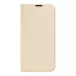 Dux Ducis Skin Pro iPhone 14 oldalra nyíló tok, arany