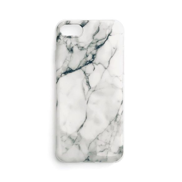 Wozinsky Marble cover iPhone 13 Pro márvány mintás hátlap, tok, fehér